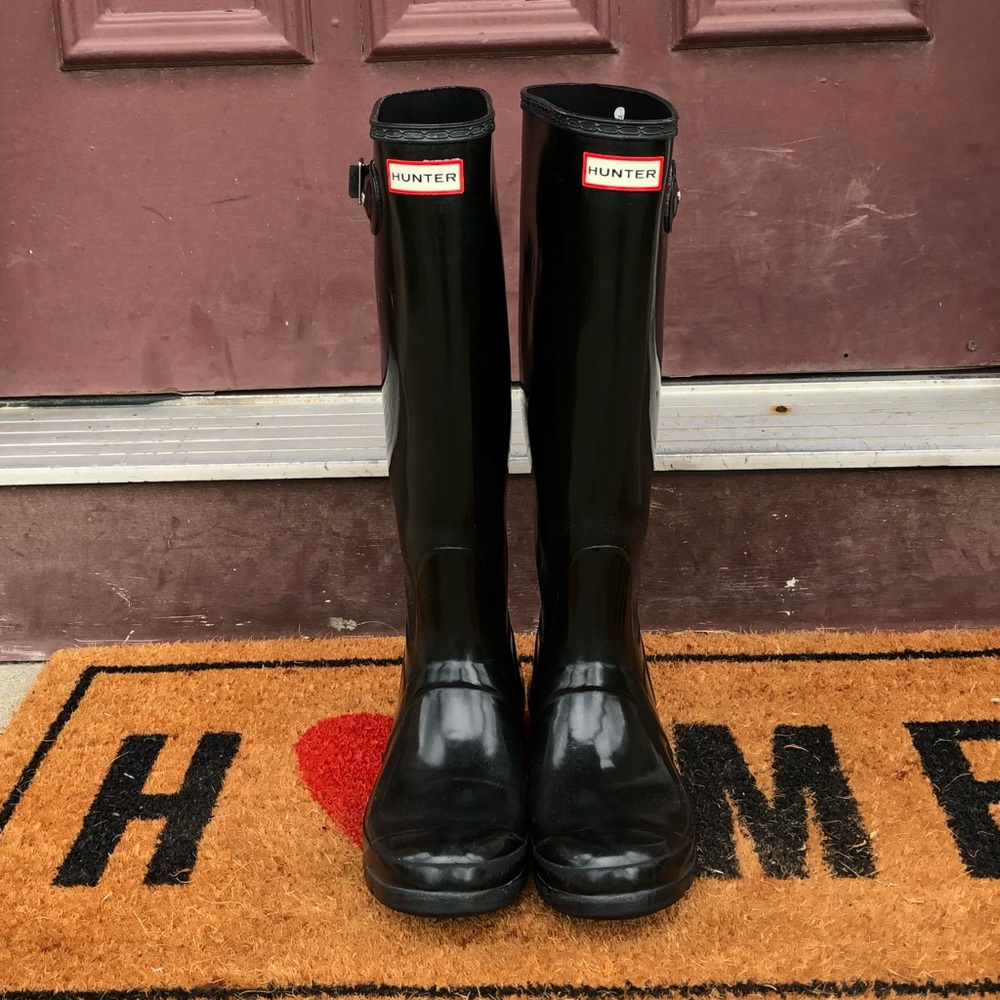 Hunter Tall Gloss Rain Boots